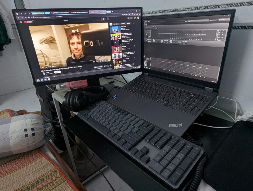 My humble little setup.