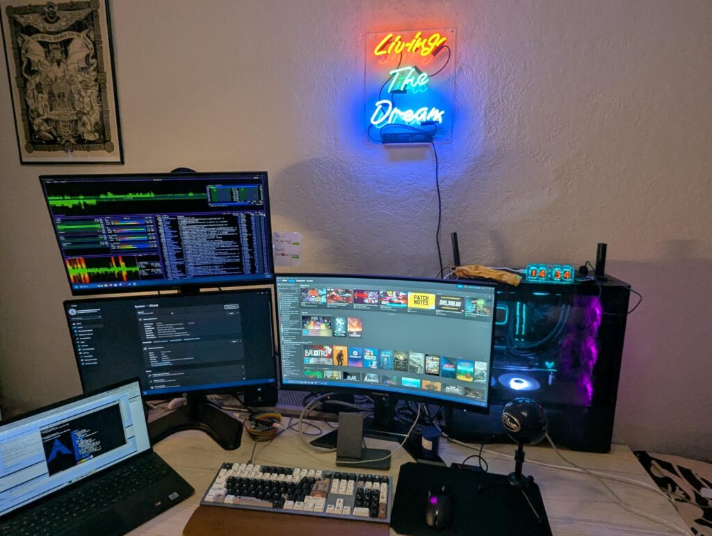 Cleaned up my desk today!