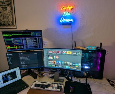Cleaned up my desk today!