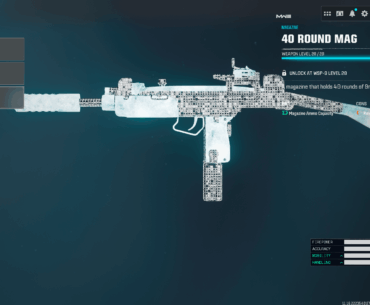 for some reason the 40 round mag isnt unlocked