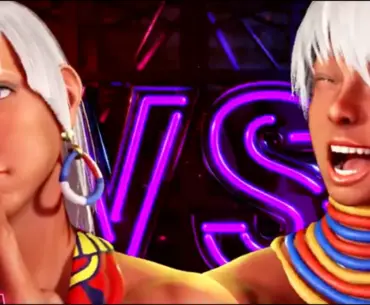 Check out all of Elena's versus screen faces in Street Fighter 6 for both costumes