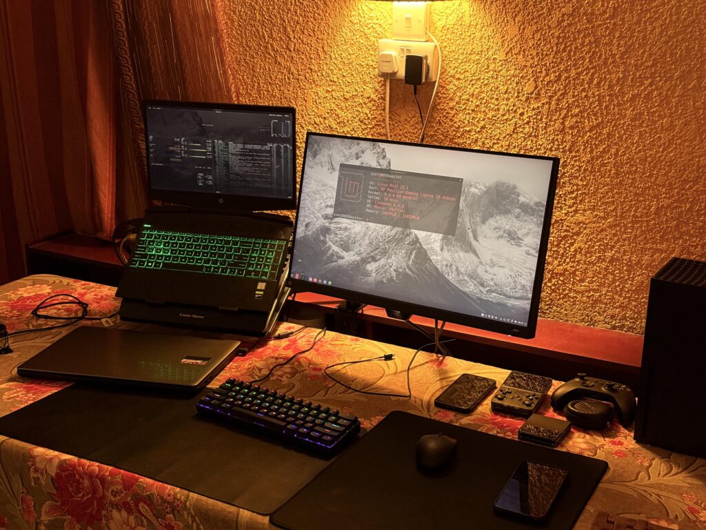 Someone told me to post my setup here