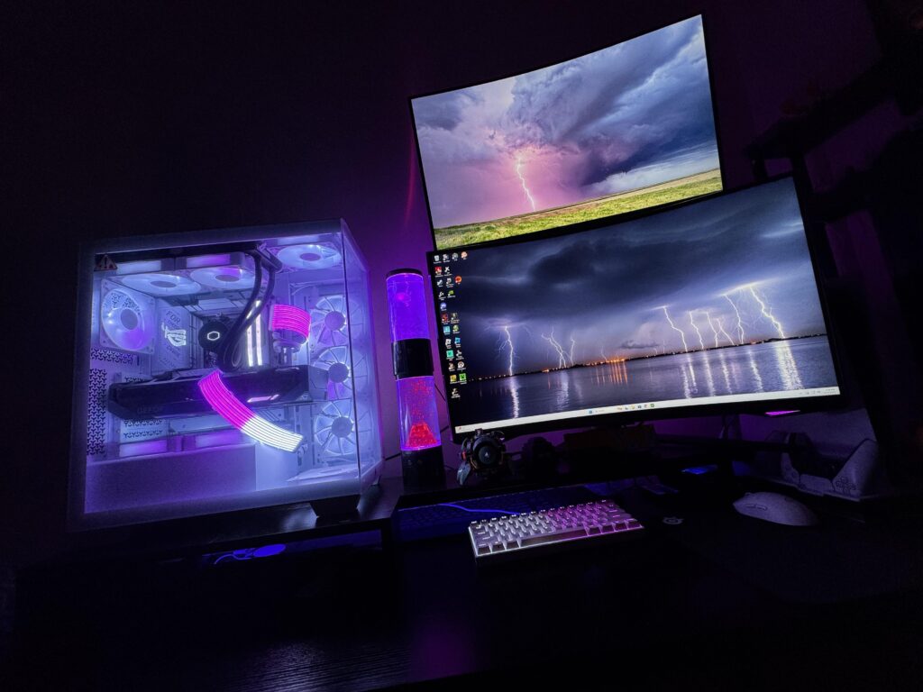 Went from black to white