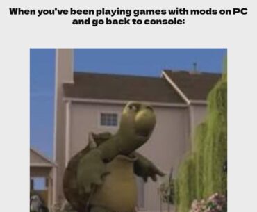pc vs console (mods)
