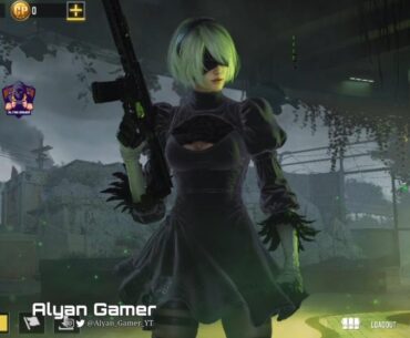First looks of the 2B skin from the NieR : Automata Collab