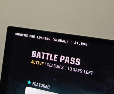 Anyone else having shades preload literally every start of game?