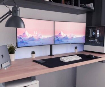 Ikea Karlby Desk Setup?
