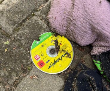 Gf found a disc in the trash