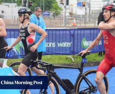 Hong Kong triathletes set National Games glory target, as China show run power
