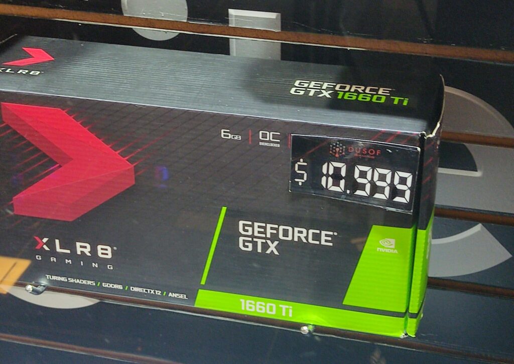 Do you think you got it rough? Check this 1660Ti in the only PC hardware store near my house.