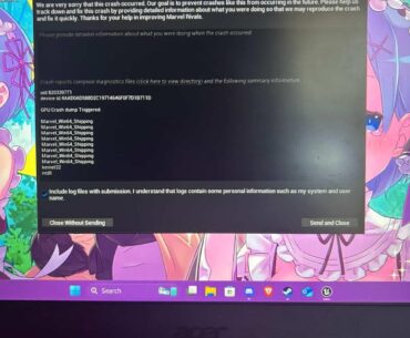 Friend comes across a glitch