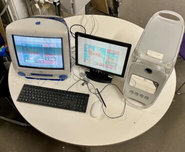 Only but the best. Early 2000s Apple battlestation