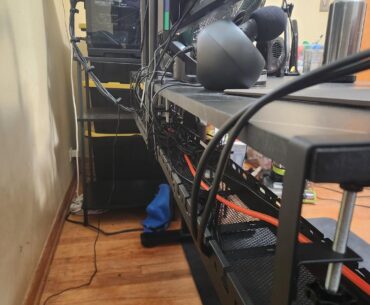 Finally "organized" my cables