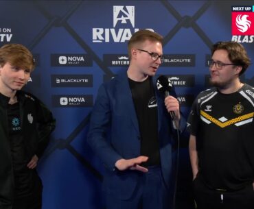 m0NESY to ZywOo: "Let's beat this guy [darfmike] for the cocky questions"