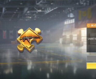 It seems the grind for ak47 free legendary won't be too long