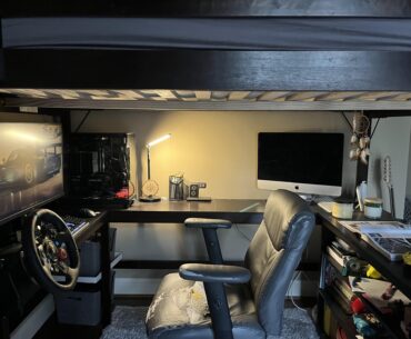 Anything I should add/change about my loft battle station?