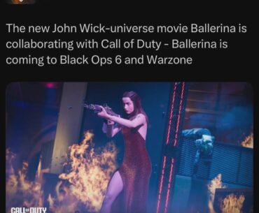 Call of duty X Ballerina Bundle confirmed