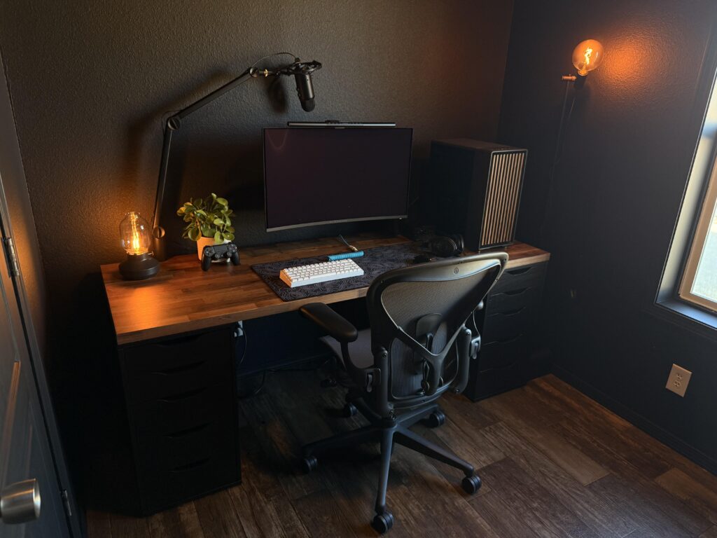 First home and a fresh new setup