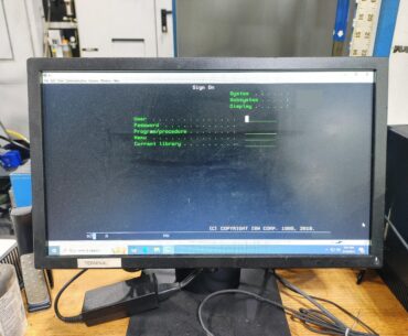 The computer at my new job still uses a software program from 1980.