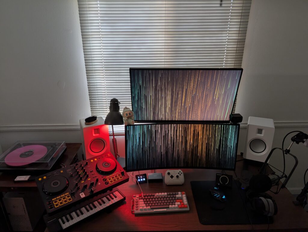 My gaming/music station.