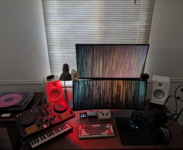 My gaming/music station.