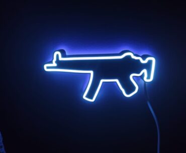 My 3D printed Zombies wall gun