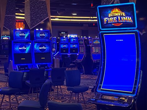 Historical horse racing machines at the new Turfway Park Racing & Gaming