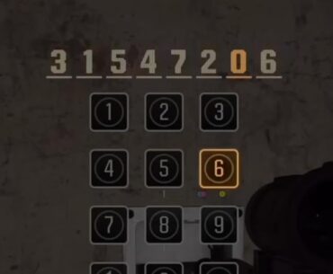 Here's the code to the bunker at park