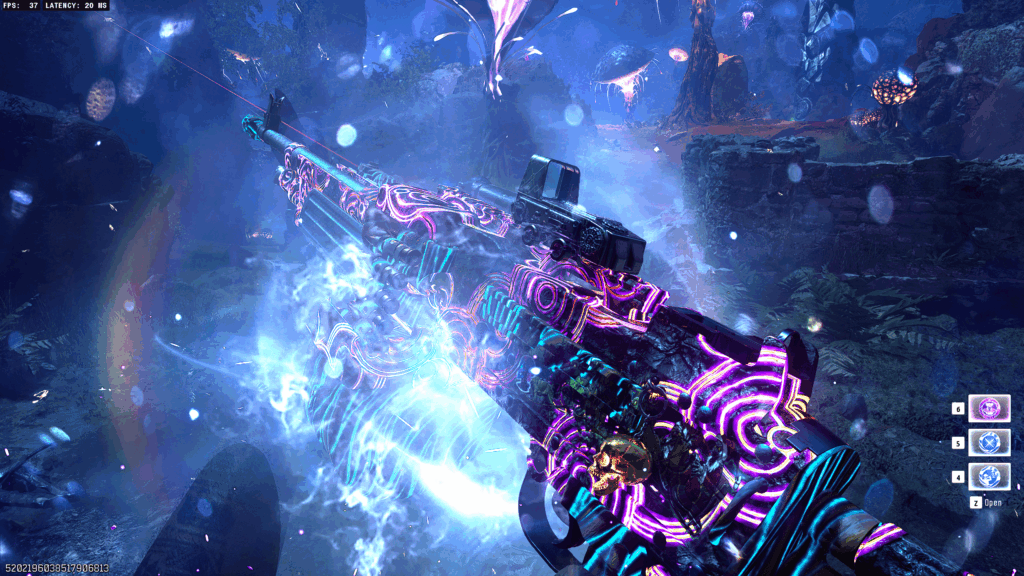 [No bundle] My gun somehow got the "Ice Staff" effect.