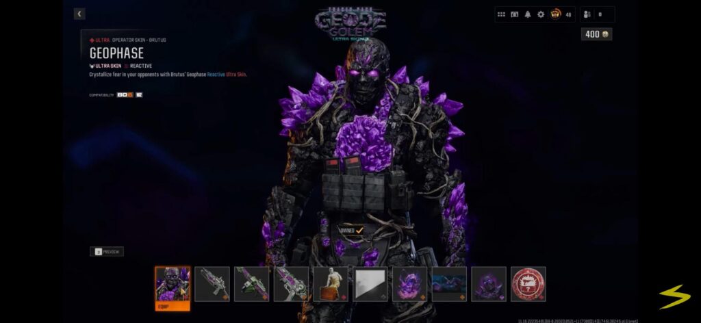 To those upset Brutus didn’t get Mr Peaks don’t worry he’s getting a skin that looks like the forsaken