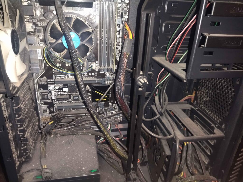 My friend's PC, unfortunately he doesn't even have a proper GPU