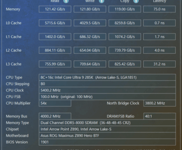 Its this latency good for the 285k with this memory timings and mb?