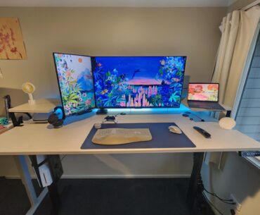 7 year itch,  new work from home setup.