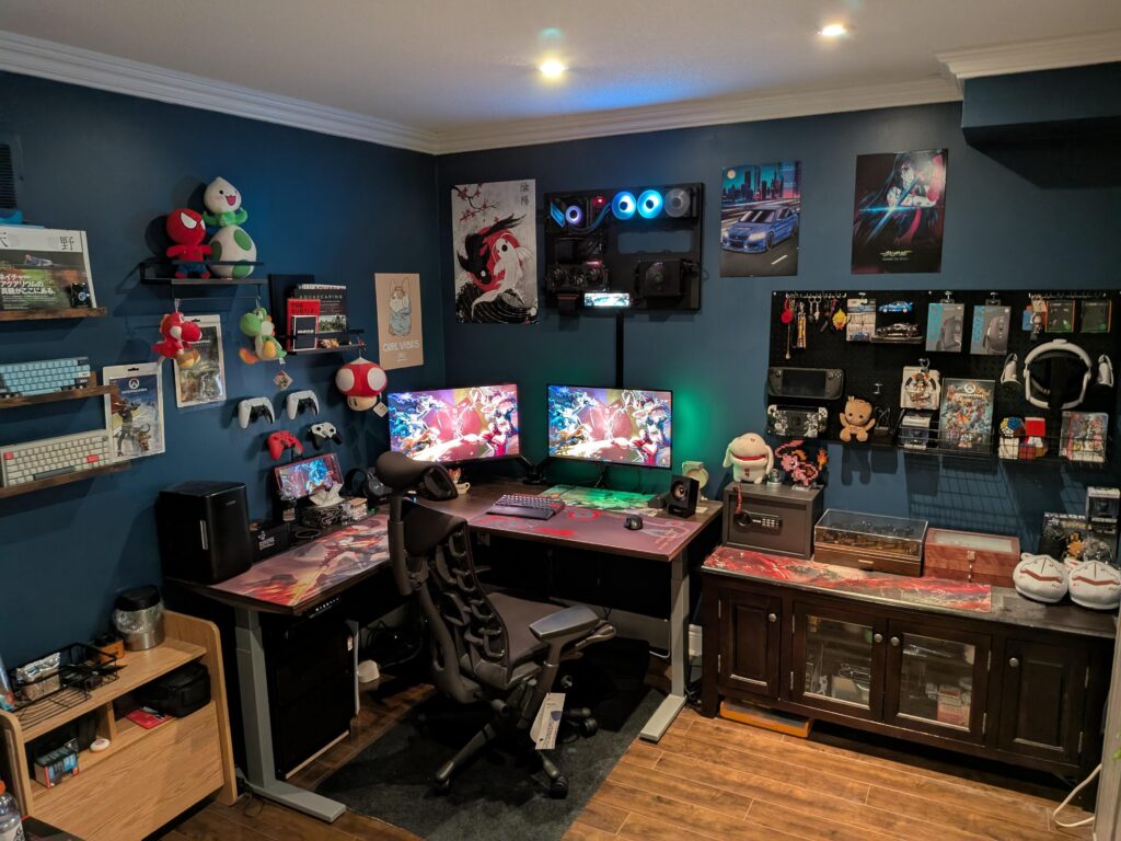 Cluttered but comfortable