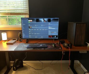 Saturday afternoon cozy battle station