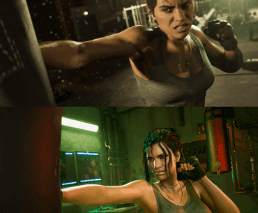 Recreated GTA VI-Inspired Screenshots in Cyberpunk 2077 Using Panam as Lucia
