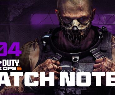 Call of Duty: Black Ops 6 Season 04 Zombies Patch Notes