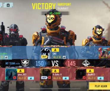 Shoutout to my team.