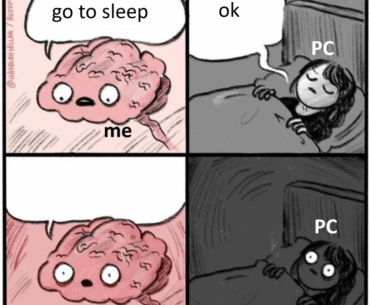 Why can't it just stay asleep?