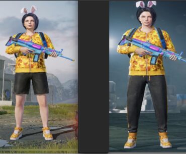Which pant looks better