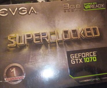 Fiance ordered a GTX 1070 super clocked from Amazon. Come to find out she got a GTX 1070 Ti super clocked. I am floored.