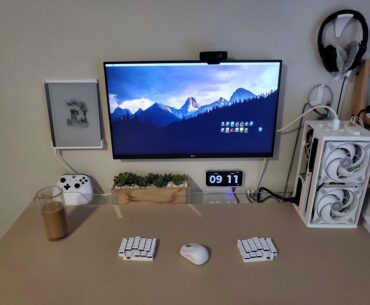 Cleaned up my desk