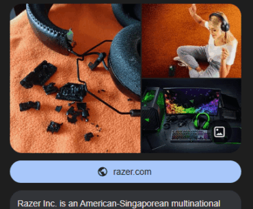 I Googled Razer and this is the first thing that came up