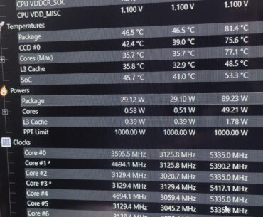 Ryzen 7 7800x strange Boost Clock