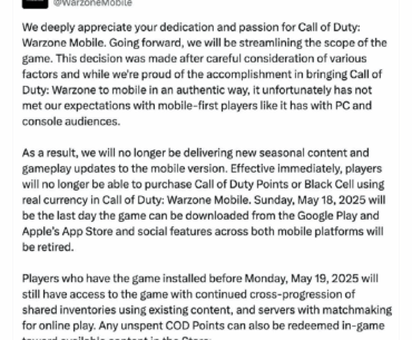 Not Codm related but I was wondering how codm getting wzm mechanic...guess that explains
