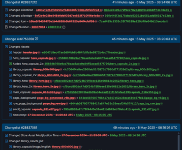 CP Steam page was heavly updated 1 hour ago