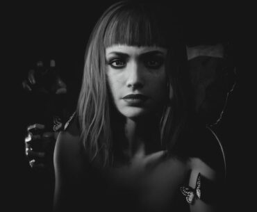 - Evelyn Parker | Black & White Portrait (Cyberpunk 2077)