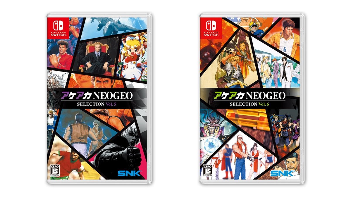 ACA NEOGEO Selection Vol. 5 and 6 announced for Switch ACA NEOGEO Selection Vol. 5 and 6 announced for Switch