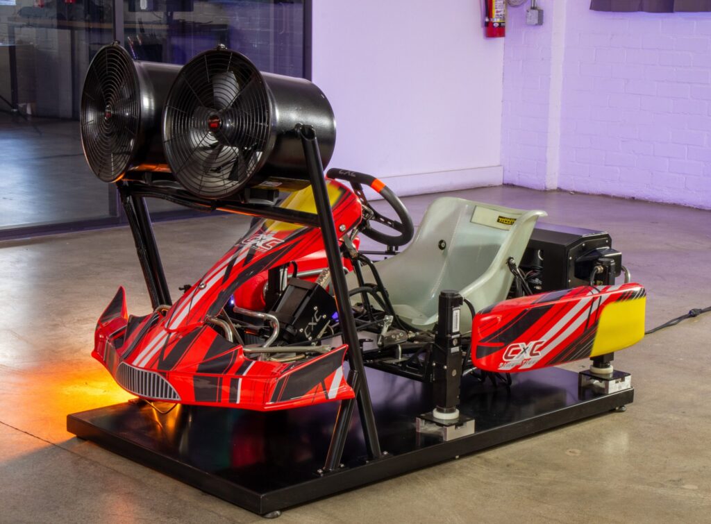 There’s A Full Motion Kart Simulator For Sale There's A Full Motion Kart Simulator For Sale