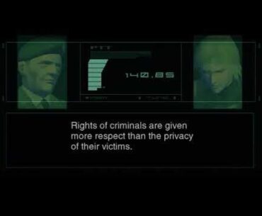 Remember that time when Metal Gear Solid 2: Sons of Liberty predicted the Misinformation Age ruining civilization?